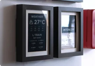 Weatherman e-ink display